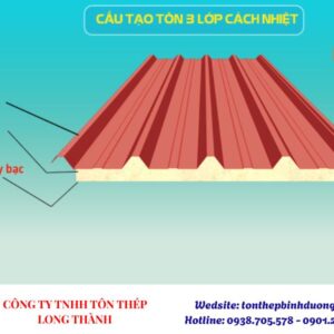 Tôn hoa sen cách nhiệt PU
